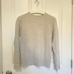 SOLD Wilfred Grey Merino Wool Sweater